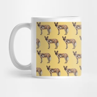 Amazing Painted Dog Mug